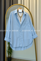 LIGHT BLUE BUTTON DOWN SHIRT